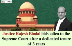 Justice Rajesh Bindal bids adieu to the Supreme Court after a dedicated tenure of 3 years