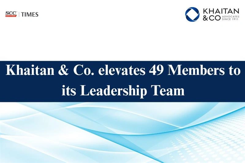 Khaitan & Co Promotions 2026