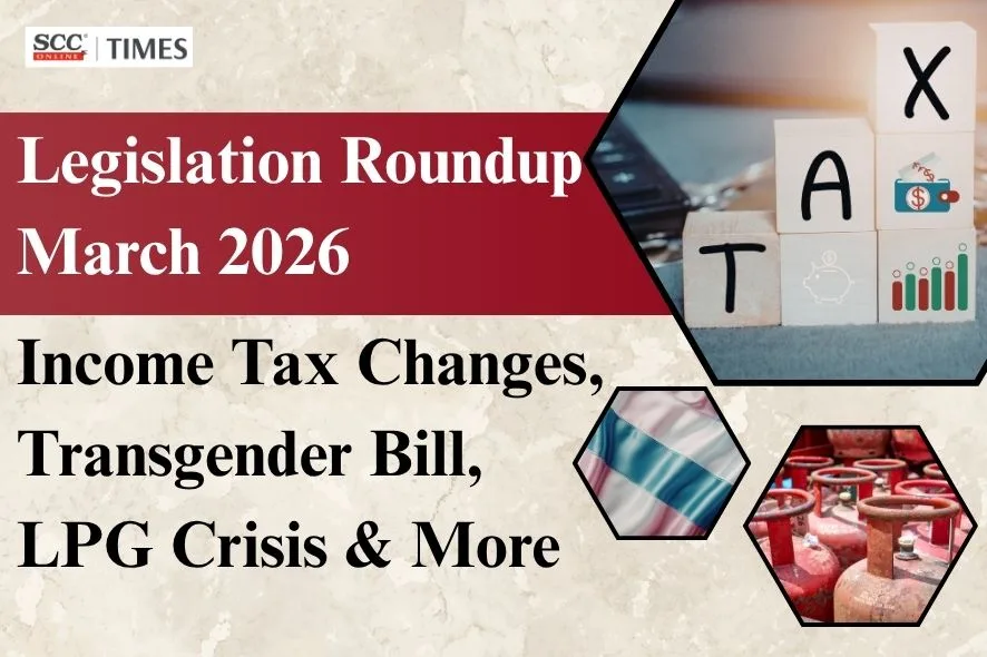 Legislation Roundup March 2026