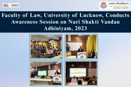 Nari Shakti Vandan Adhiniyam awareness session Lucknow University 2026