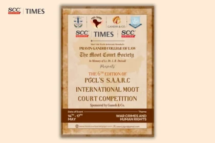 PGCL SAARC moot court competition 2026