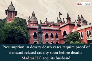 Presumption in dowry death cases