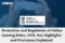 Promotion and Regulation of Online Gaming Rules 2026