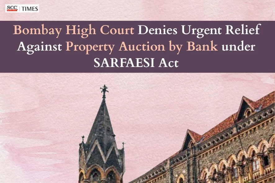 Property auction under SARFAESI