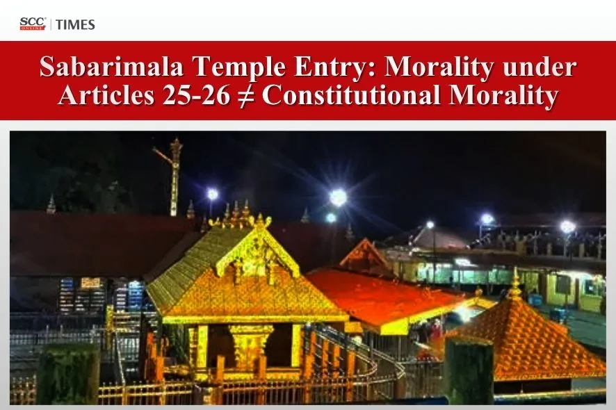 Sabarimala Temple Entry hearing
