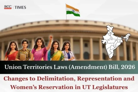 Union Territories Laws (Amendment) Bill 2026