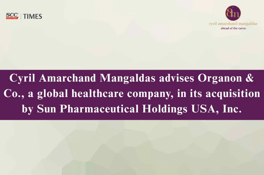 Organon Co acquisition Sun Pharmaceutical Holdings USA