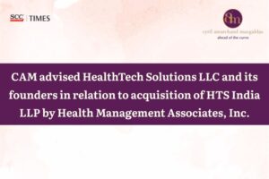 CAM HTS India Transaction Advisory