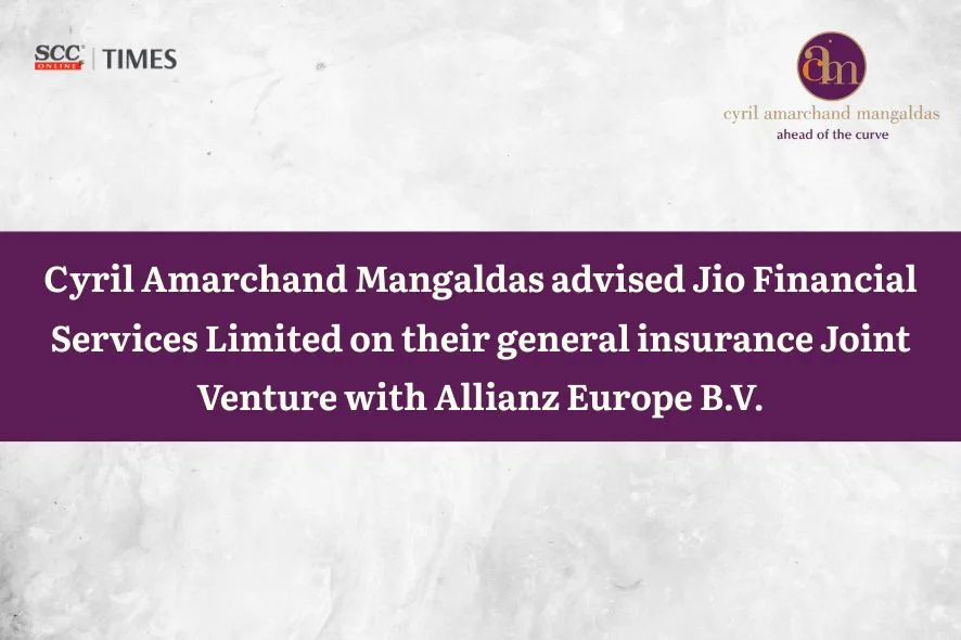 CAM Advises Jio Allianz JV