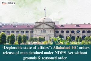 detained under NDPS Act without grounds