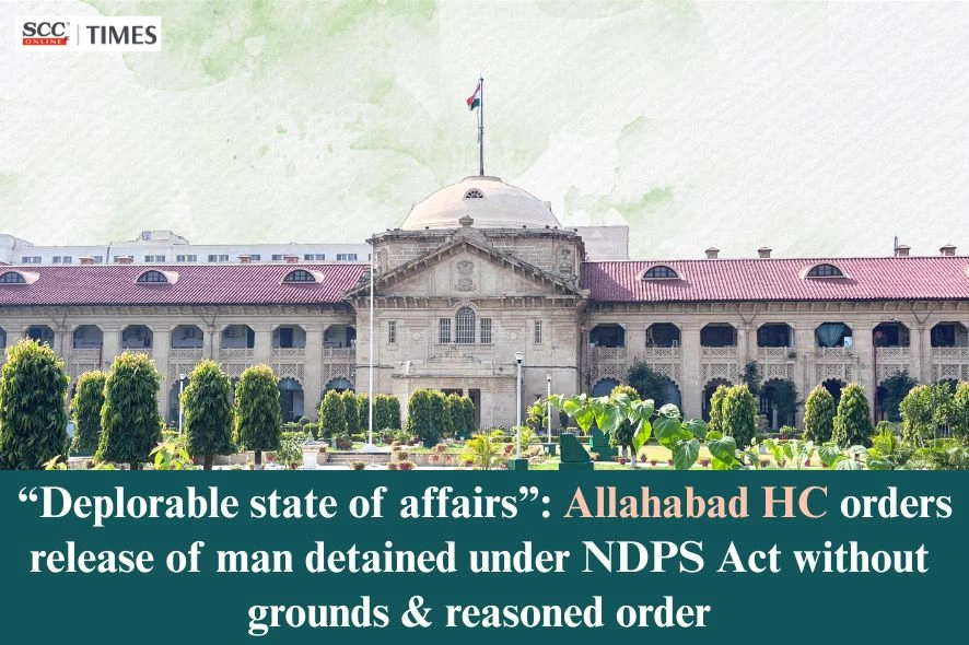 detained under NDPS Act without grounds