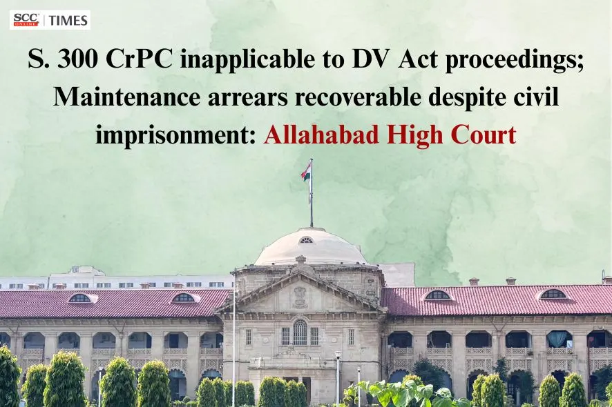 maintenance arrears recoverable despite imprisonment