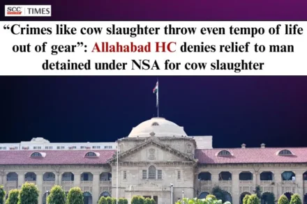 man detained for cow slaughter