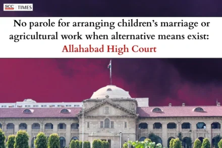 no parole for arranging child's marriage