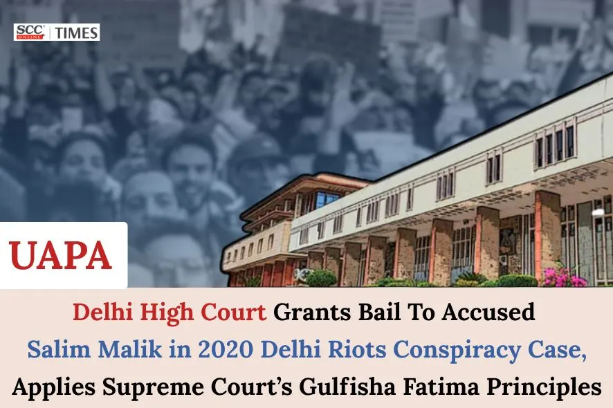 2020 Delhi Riots Conspiracy Case