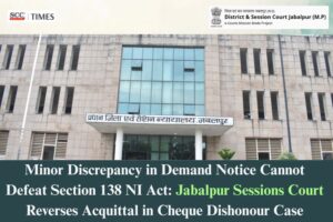 Acquittal in Section 138 NI Act reversed dishonour