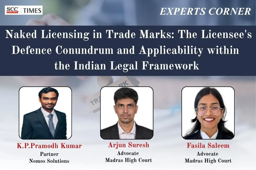 naked licensing trade mark law India analysis