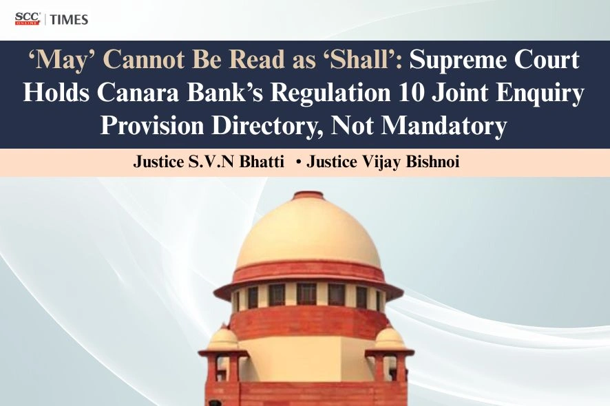 Bank Employees joint disciplinary proceeding