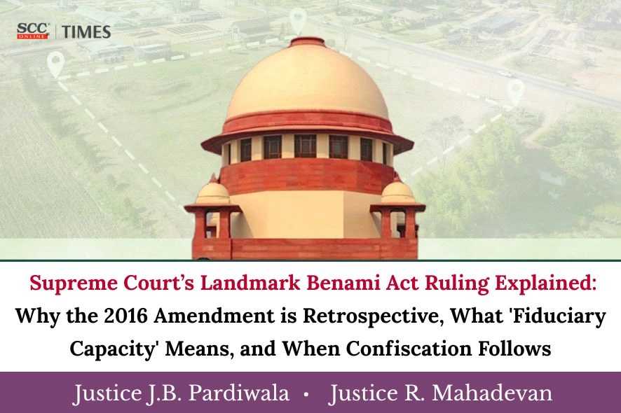 Benami Act