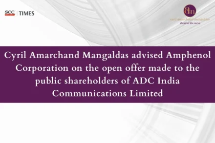 CAM Advises Amphenol Deal