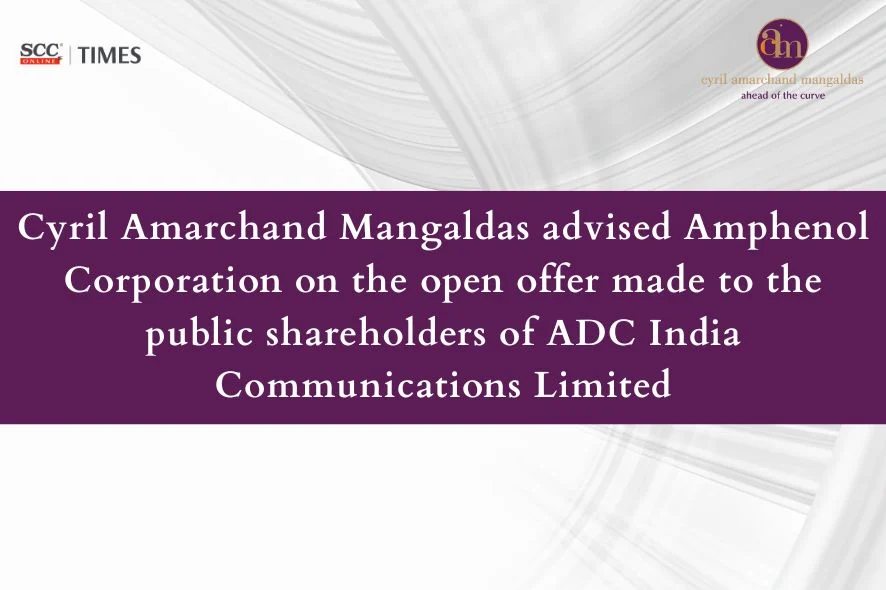 CAM Advises Amphenol Deal