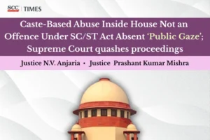 Caste-Based Abuse Inside Residential House