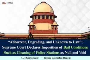 Cleaning Police Stations as Bail Condition
