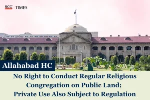 Congregational Prayers on Public Land