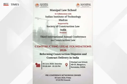 Constructing Legal Foundations 2026 construction law conference India