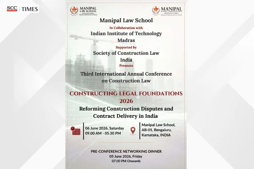 Constructing Legal Foundations 2026 construction law conference India