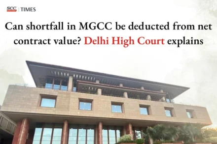 Delhi High Court MGCC arbitration award
