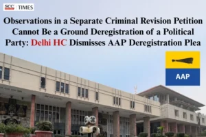 Deregistration of AAP case Delhi HC
