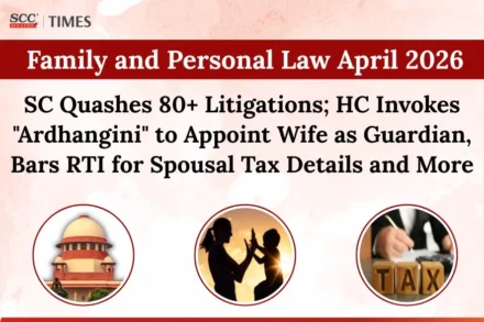 Family and personal law April roundup 2026