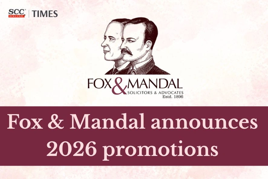Fox and Mandal promotions 2026 associate partner announcements