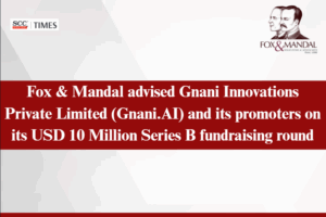 Gnani AI Series B funding Fox and Mandal 2026