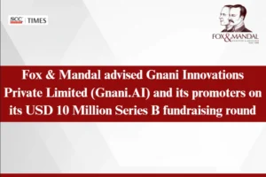 Gnani AI Series B funding Fox and Mandal 2026