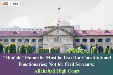 'Hon'ble' honorific