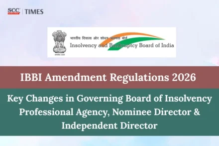 IBBI Amendment Regulations 2026 Governing Board Changes