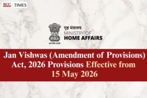 Jan Vishwas (Amendment of Provisions) Act 2026 enforcement