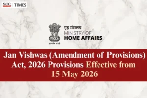 Jan Vishwas (Amendment of Provisions) Act 2026 enforcement