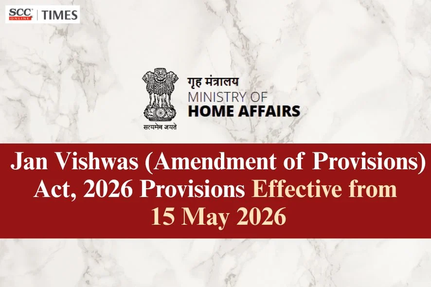 Jan Vishwas (Amendment of Provisions) Act 2026 enforcement