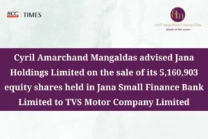 Jana Holdings Stake Sale CAM Advisory