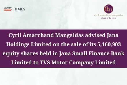 Jana Holdings Stake Sale CAM Advisory