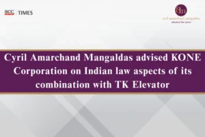 KONE TK Elevator combination CAM India legal counsel 2026