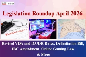 Legislation Roundup April 2026