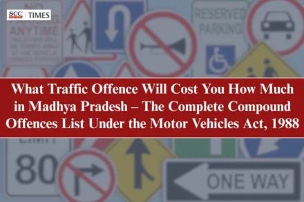 Madhya Pradesh compound traffic offences 2023