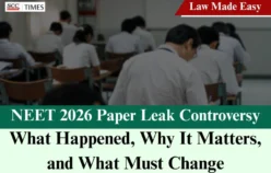 NEET 2026 Paper Leak Controversy: What Happened, Why It Matters, and What Must Change