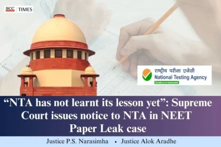 NEET Paper Leak case