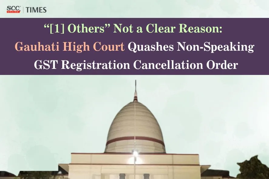 Non-Speaking GST Registration Cancellation
