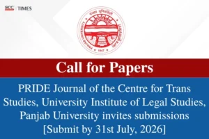 PRIDE Journal Centre for Trans Studies call for papers 2026